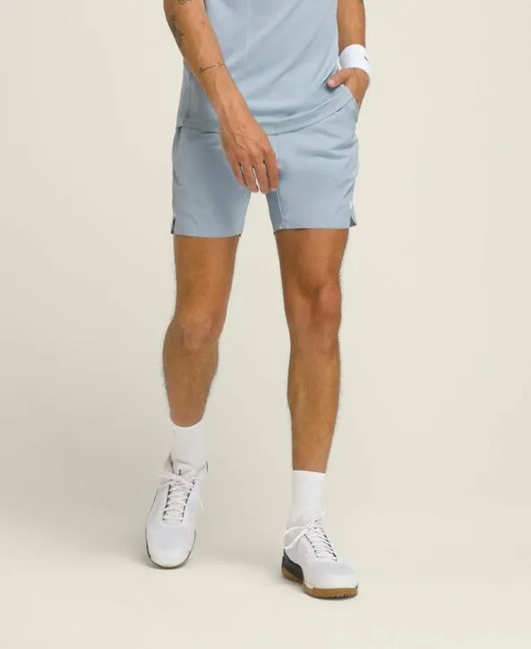 Shorts Men Wilson Tournament Pro Short 7034 Blue Fog