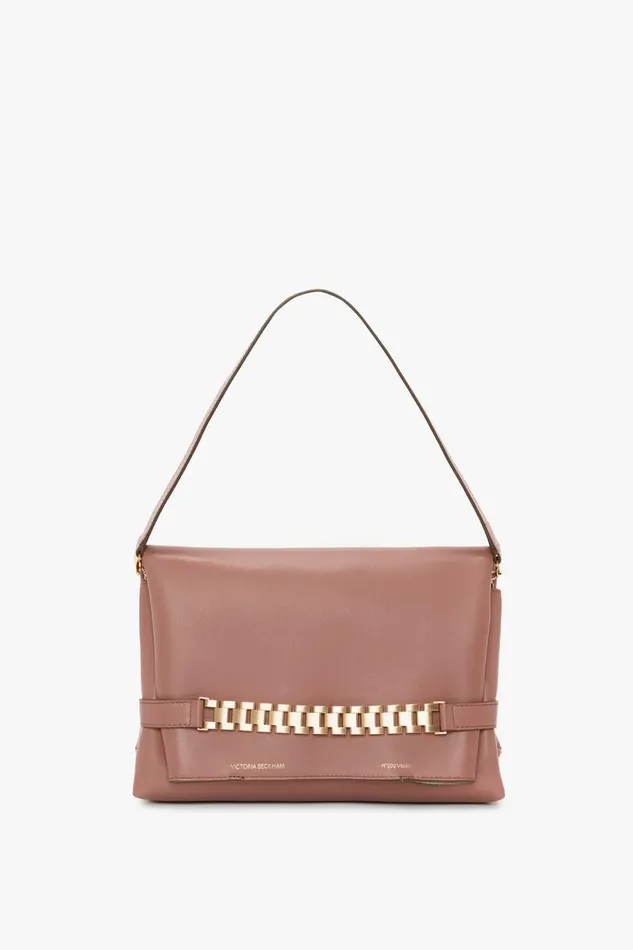 Shoulder Bags Women Victoria Beckham Chain Pouch With Strap In Truffle Leather Shoulder Bags Women Victoria Beckham Chain Pouch With Strap In Truffle Leather