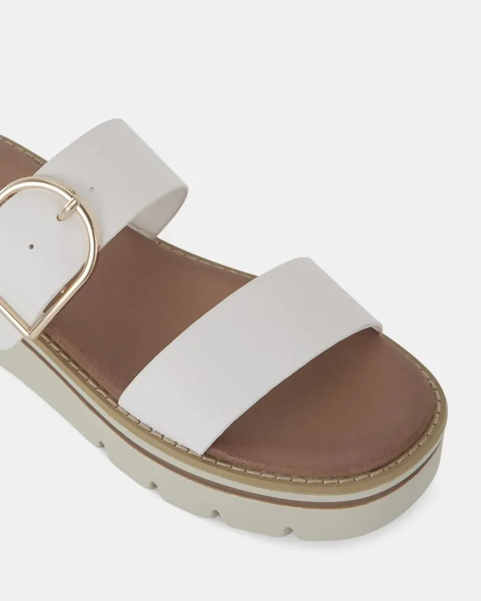Slides NOVO Shoes Women BRYN WHITE