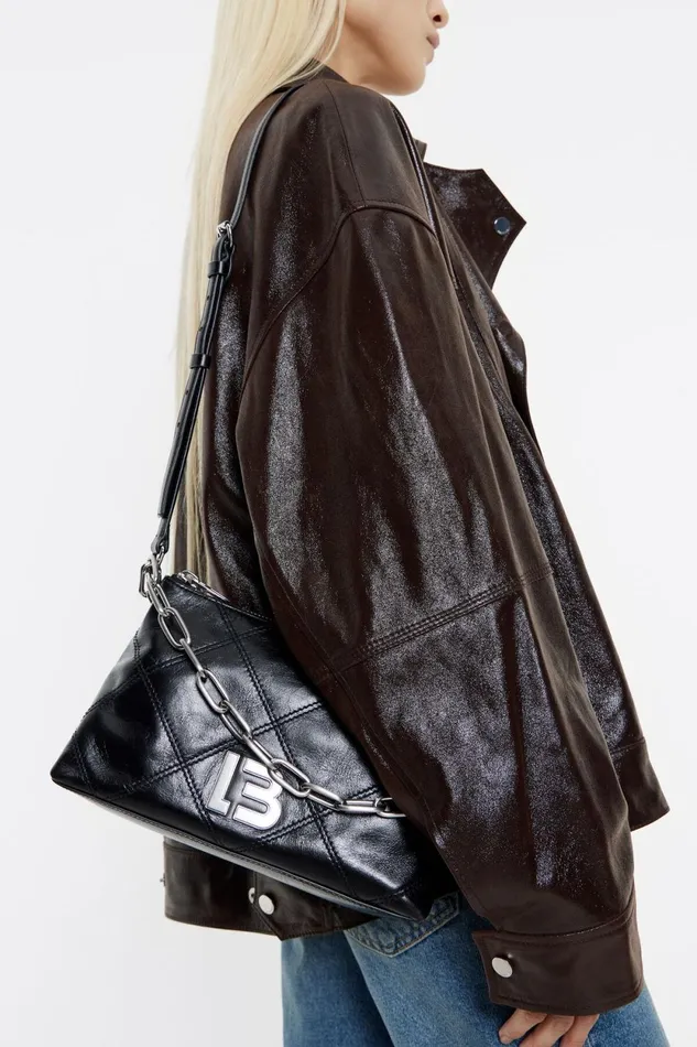 Small Black Leather Crossbody Bag Black Women Bimba Y Lola Crossbody Bags Small Black Leather Crossbody Bag Black Women Bimba Y Lola Crossbody Bags