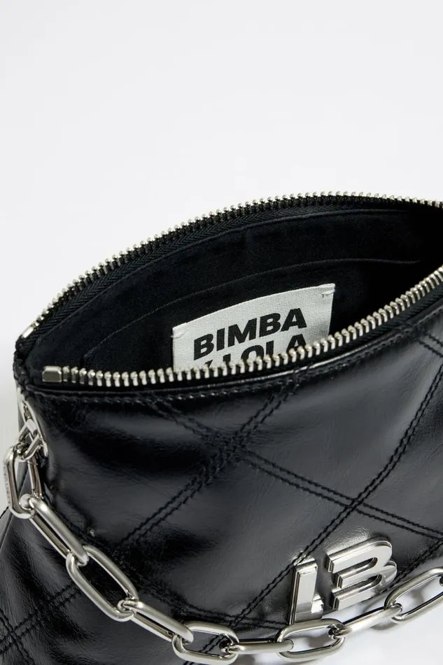 Small Black Leather Crossbody Bag Black Women Bimba Y Lola Crossbody Bags Small Black Leather Crossbody Bag Black Women Bimba Y Lola Crossbody Bags