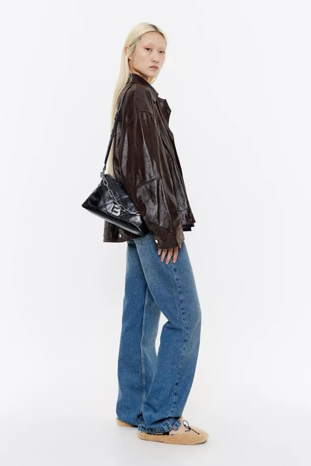 Small Black Leather Crossbody Bag Black Women Bimba Y Lola Crossbody Bags Small Black Leather Crossbody Bag Black Women Bimba Y Lola Crossbody Bags