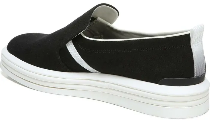 Sneakers Women Franco Sarto Franco Maldives Slip On Sneaker Black Canvas