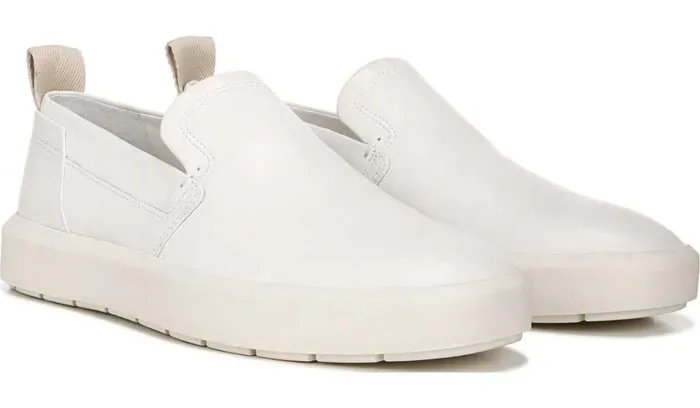 Sneakers Women Franco Sarto Sarto Prato Slip On Platform Sneaker Putty Leather