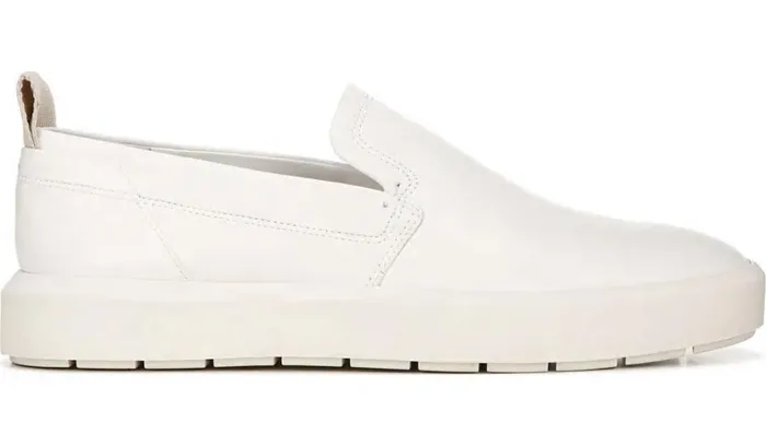 Sneakers Women Franco Sarto Sarto Prato Slip On Platform Sneaker Putty Leather