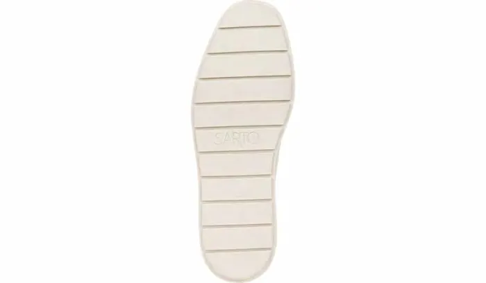 Sneakers Women Franco Sarto Sarto Prato Slip On Platform Sneaker Putty Leather