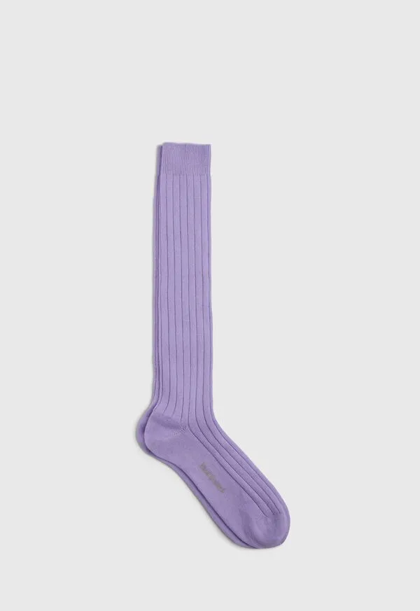 Socks Cashmere Ribbed Sock Beige Paulstuart Mens