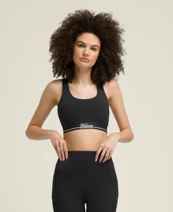 Sports Bras Women Wilson Doubles Racerback Bra Black