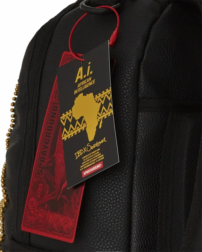 SPRAYGROUND AI GOLDEN REGENERATION BACKPACK Bags