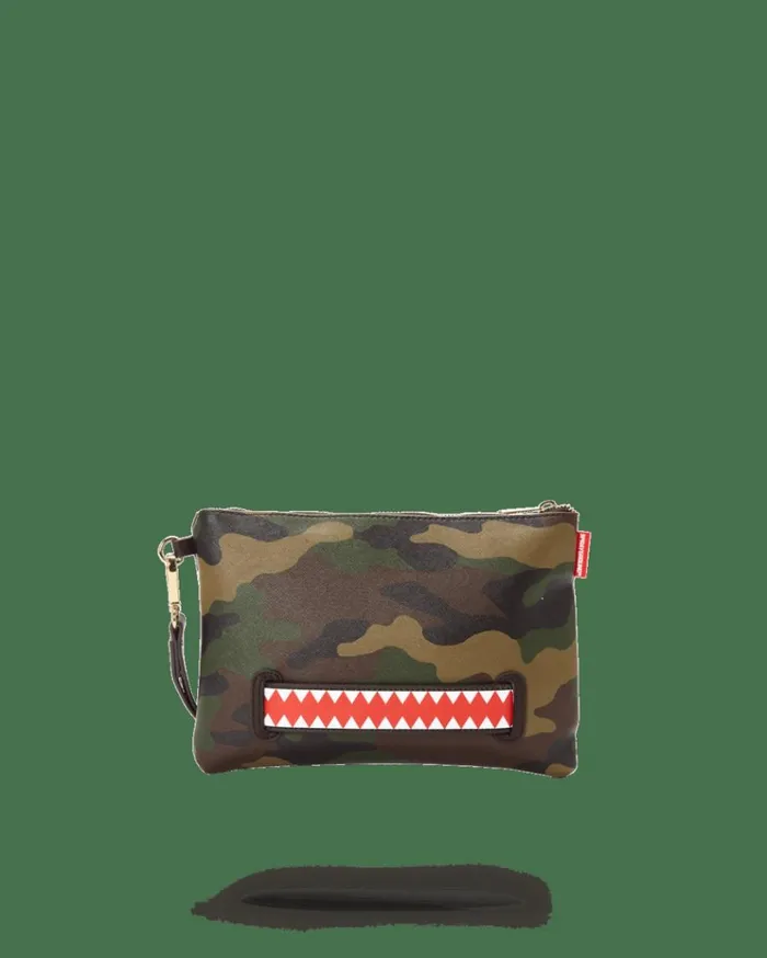 SPRAYGROUND CHECKS IN CAMOFLAUGE CROSSOVER CLUTCH Bags SPRAYGROUND CHECKS IN CAMOFLAUGE CROSSOVER CLUTCH Bags