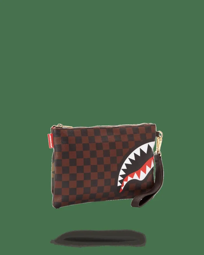 SPRAYGROUND CHECKS IN CAMOFLAUGE CROSSOVER CLUTCH Bags SPRAYGROUND CHECKS IN CAMOFLAUGE CROSSOVER CLUTCH Bags