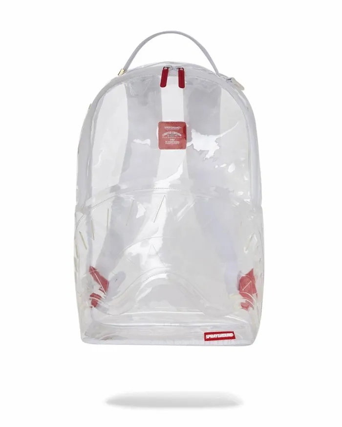 SPRAYGROUND CLEAR AS DAY 8211 100 ALL CLEAR DLX BACKPACK Bags