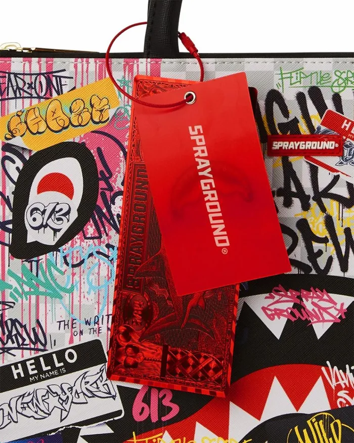SPRAYGROUND CREATE ANOTHER DAY LAPTOP TABLET BAG Bags