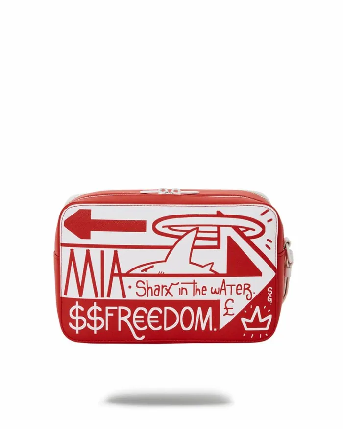 SPRAYGROUND DANGER DANGER TOILETRY BAG Bags