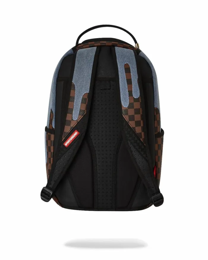 SPRAYGROUND FABRIC HOUSE SHARK DRIP BACKPACK Bags