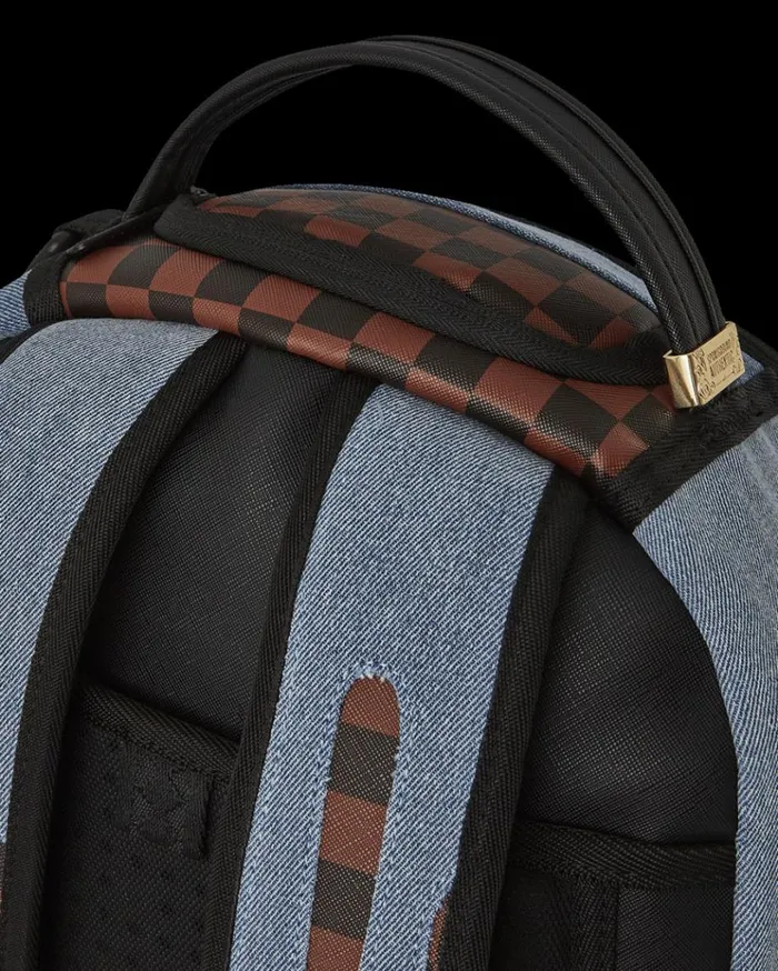 SPRAYGROUND FABRIC HOUSE SHARK DRIP BACKPACK Bags