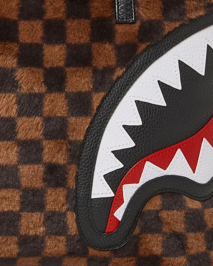 SPRAYGROUND FURRR SHARKS IN PARIS TOTE Bags