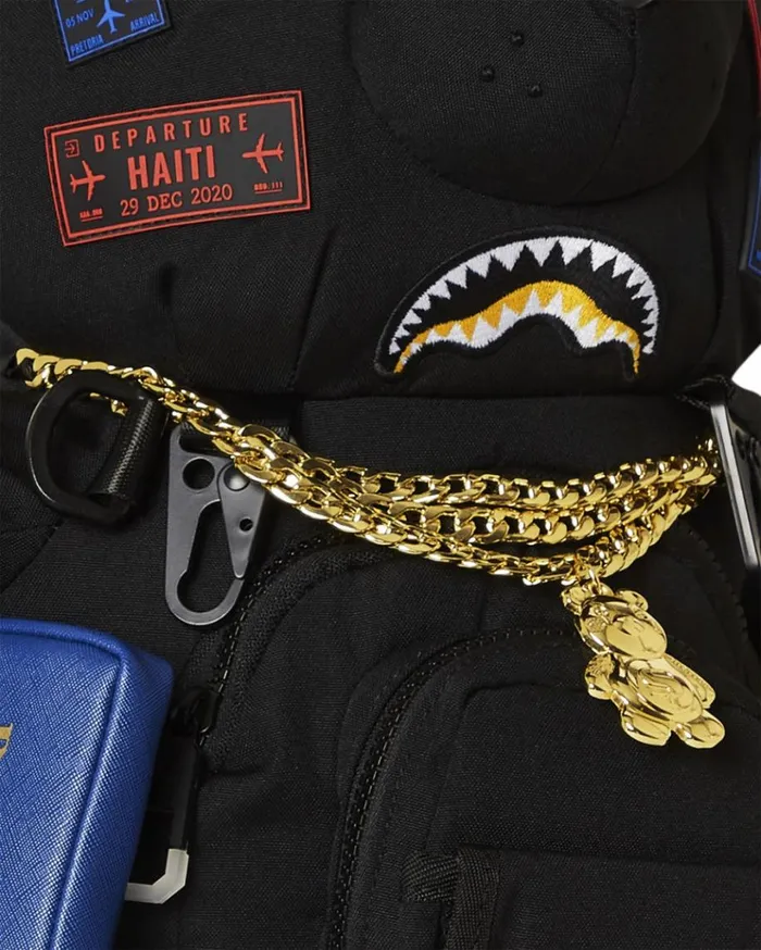 SPRAYGROUND JAMES FIRST CLASS I GOT THESE STAMPS MONEYBEAR Bags