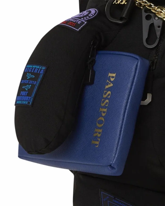SPRAYGROUND JAMES FIRST CLASS I GOT THESE STAMPS MONEYBEAR Bags