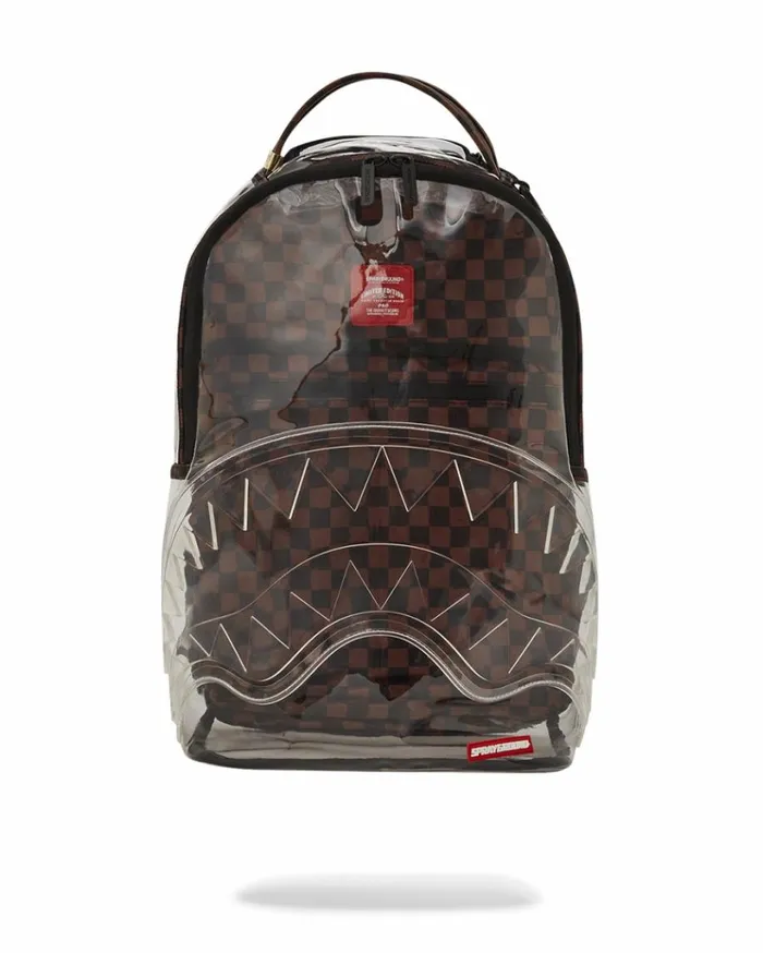 SPRAYGROUND LOUD AND CLEAR 8211 CLEAR DLX BACKPACK Bags