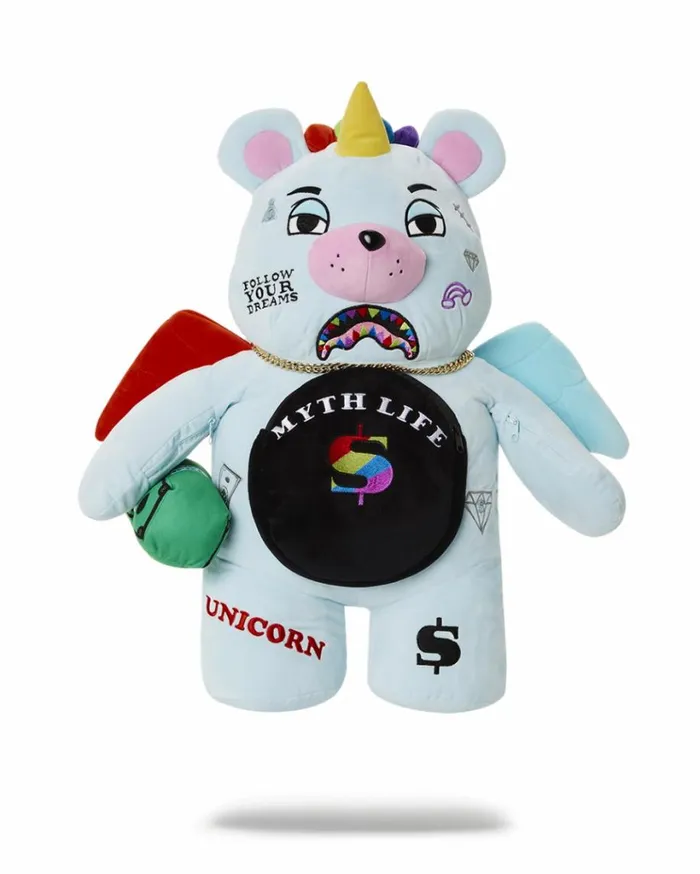 SPRAYGROUND MYTH LIFE MONEYBEAR TEDDYBEAR BACKPACK Bags
