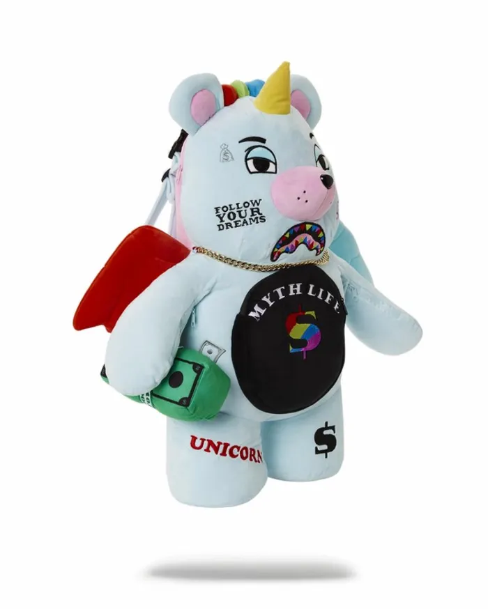 SPRAYGROUND MYTH LIFE MONEYBEAR TEDDYBEAR BACKPACK Bags