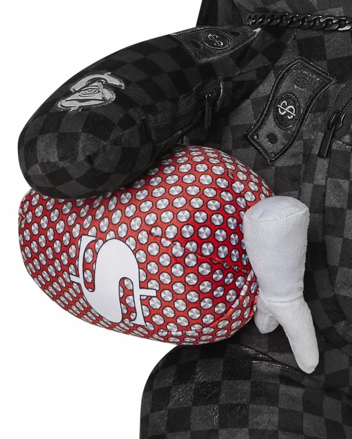 SPRAYGROUND RING OF FIRE MONEYBEAR TEDDYBEAR BACKPACK Bags
