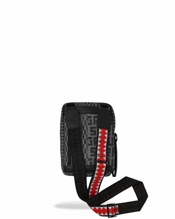 SPRAYGROUND SHARKFINITY STEALTH PILOT MESSENGER SLING BAG Bags