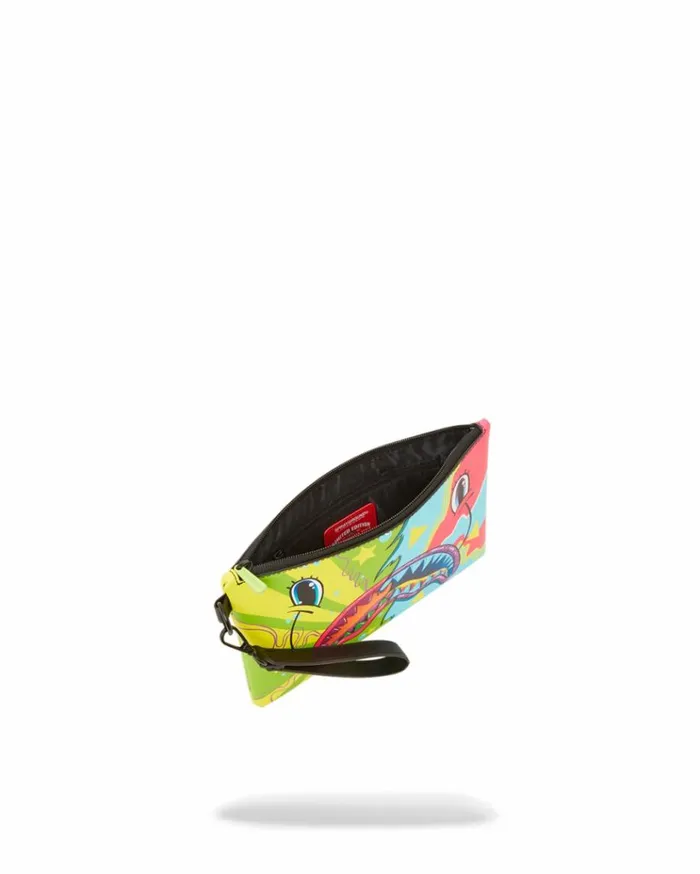 SPRAYGROUND SUPER WEIRD CROSSOVER CLUTCH Bags