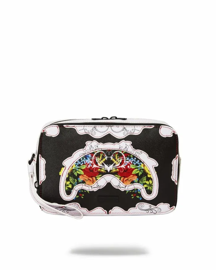 SPRAYGROUND THE FLORAL CUT TOILETRY BAG Bags
