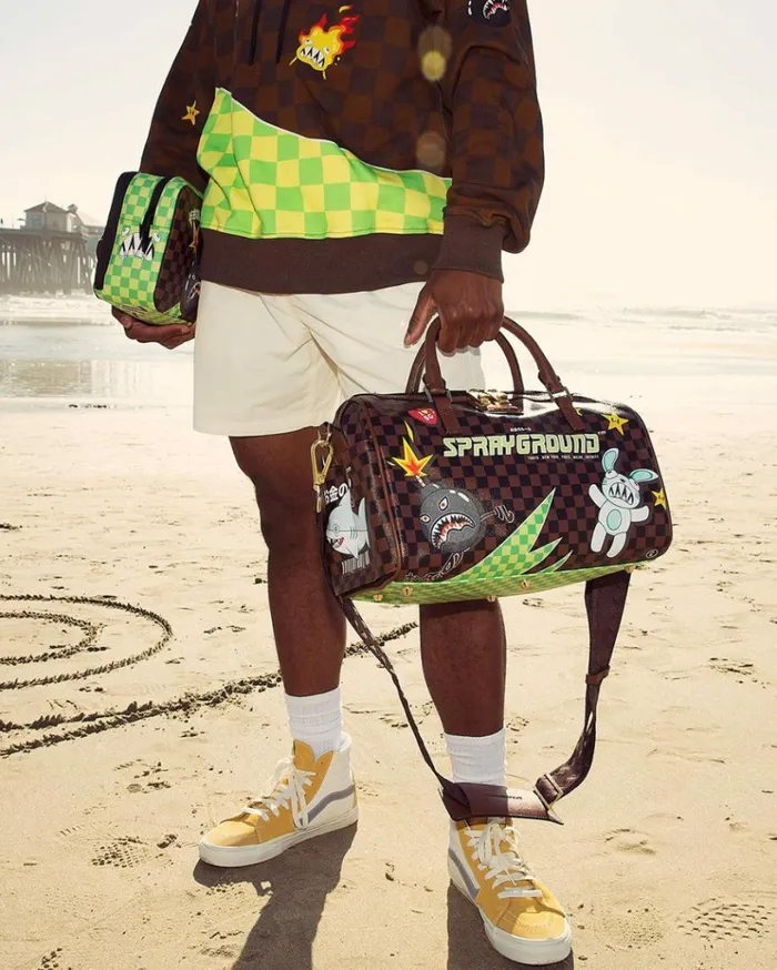 SPRAYGROUND WTF SHARK TOILETRY BAG Bags
