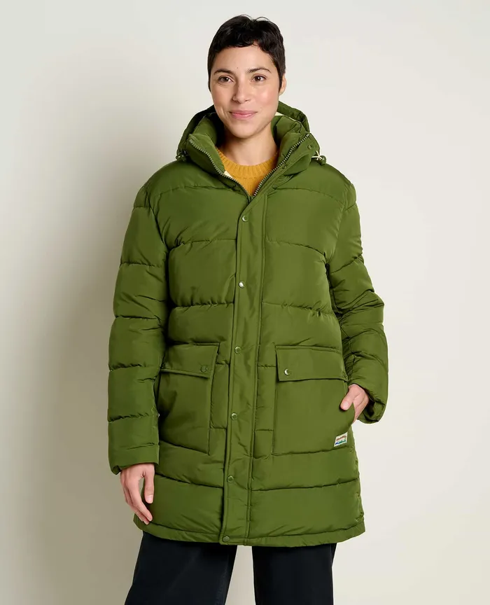 Spruce Wood Parka Chive Jackets and Layers ToadandCo Women8217s