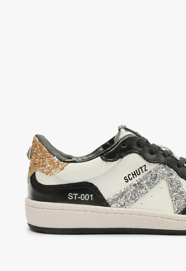 St001 Leather Sneaker Silver Women Schutz Shoes Sneakers St001 Leather Sneaker Silver Women Schutz Shoes Sneakers
