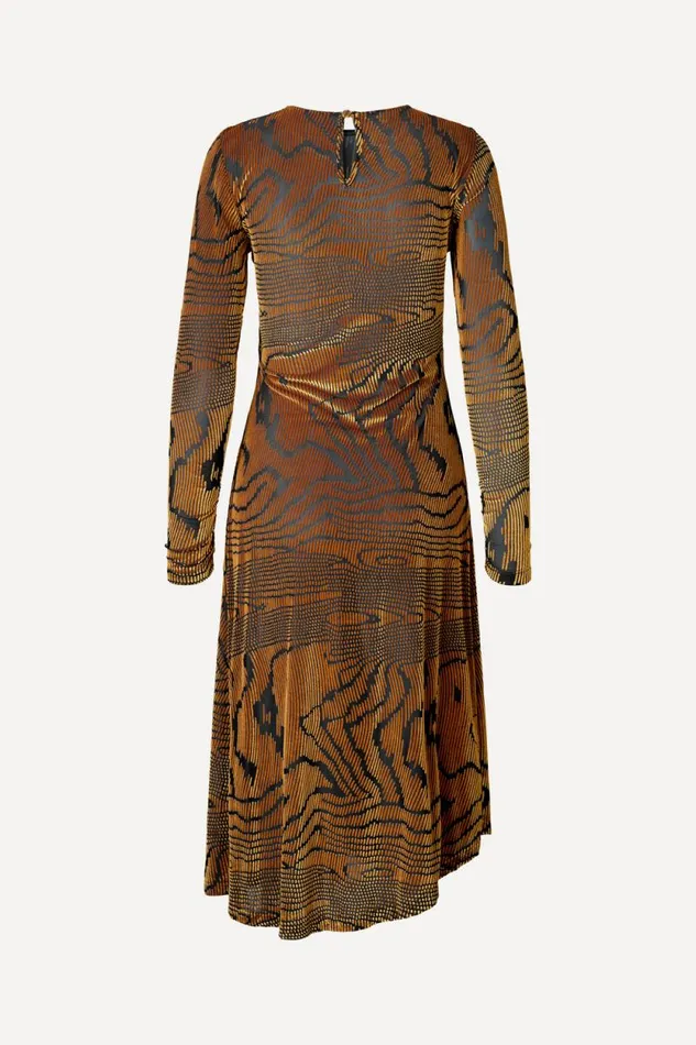 Stine Goya Dresses Linn Dress 8211 Velvet Moire 8211 Women