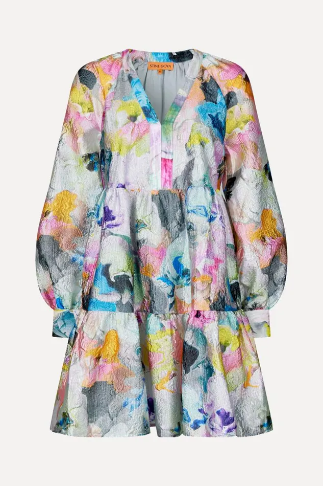 Stine Goya Dresses SGJasmine Dress 8211 Liquified Orchid 8211 Women