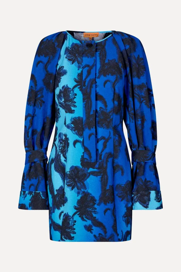 Stine Goya Dresses SGLibby Dress 8211 Oil Pastel Anemone 8211 Women