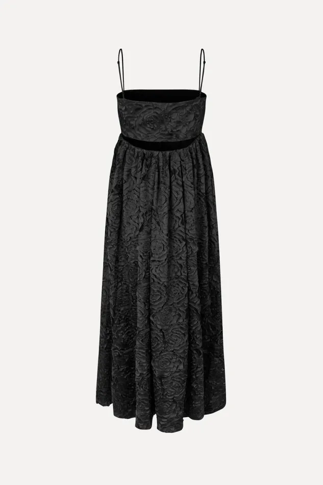 Stine Goya Dresses Voluminous Midi Dress 8211 Black 8211 Women