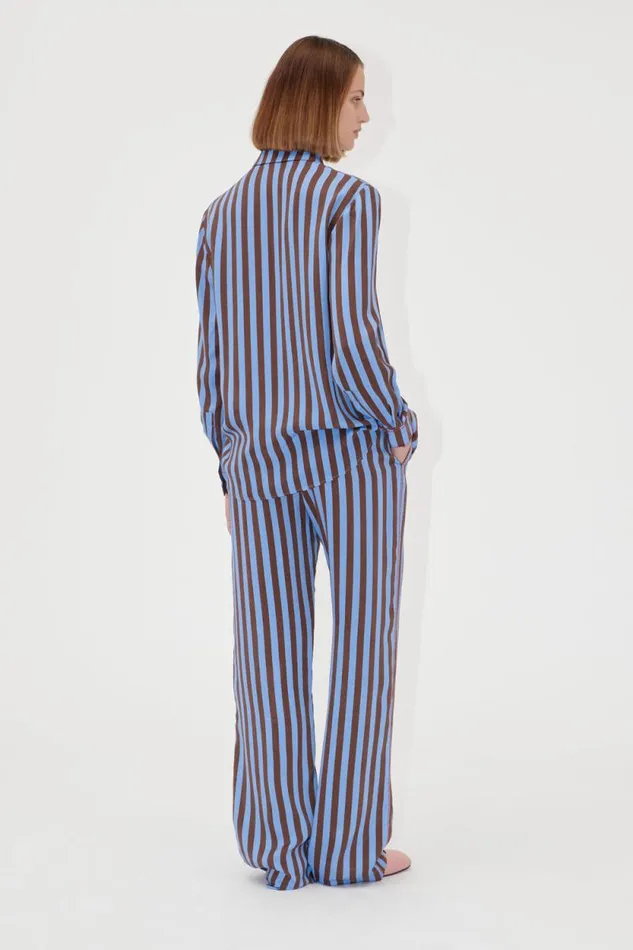 Stine Goya Pants Elasticated Long Pants 8211 Embroidery Stripe 8211 Women