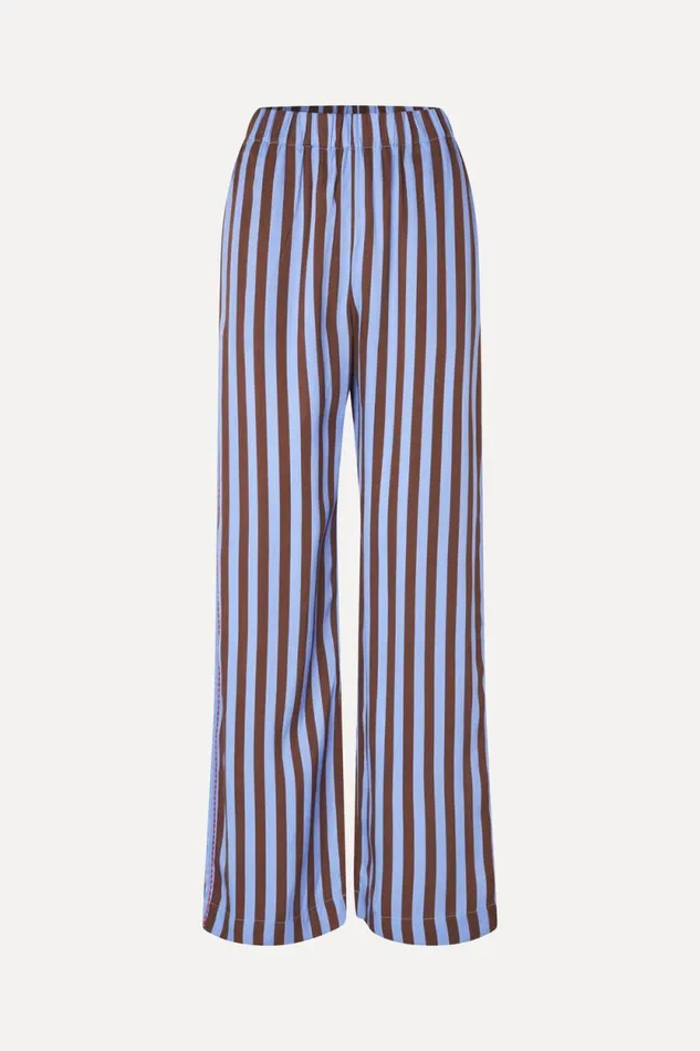 Stine Goya Pants Elasticated Long Pants 8211 Embroidery Stripe 8211 Women