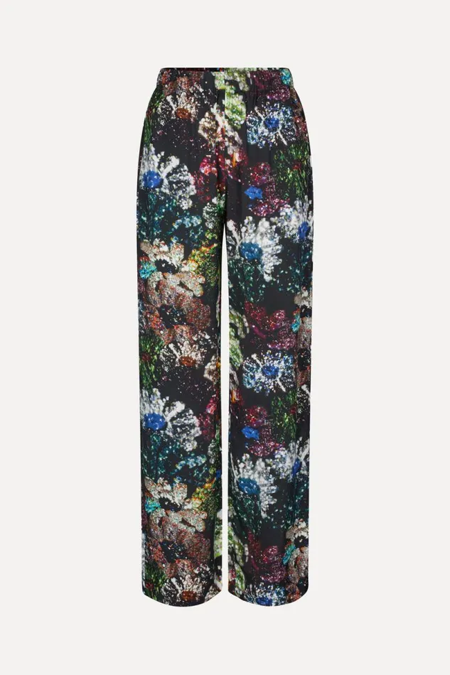 Stine Goya Pants Fatou Pants 8211 Glitter Bloom 8211 Women