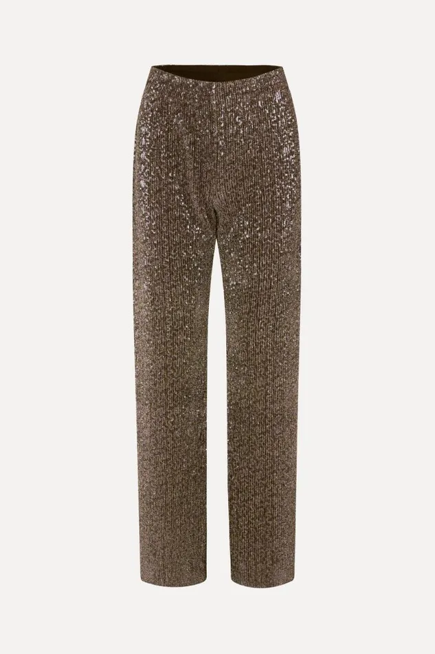 Stine Goya Pants Markus Pants 8211 Holographic Sequin 8211 Women