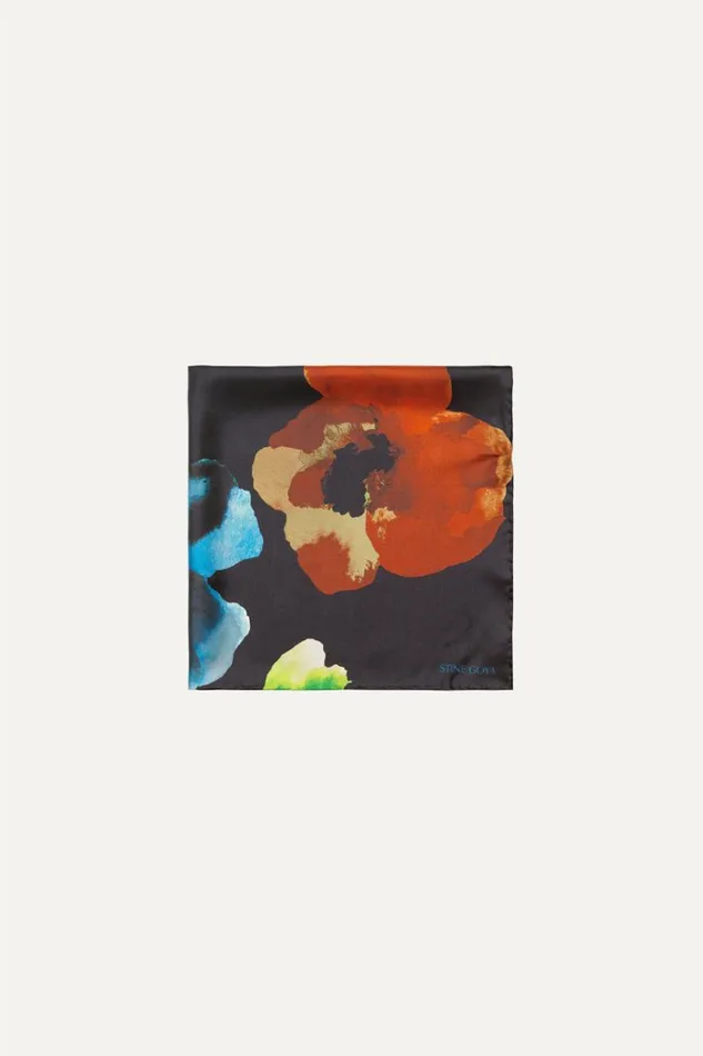 Stine Goya Scarves Small Scarf 8211 Watercolor Bloom 8211 Women