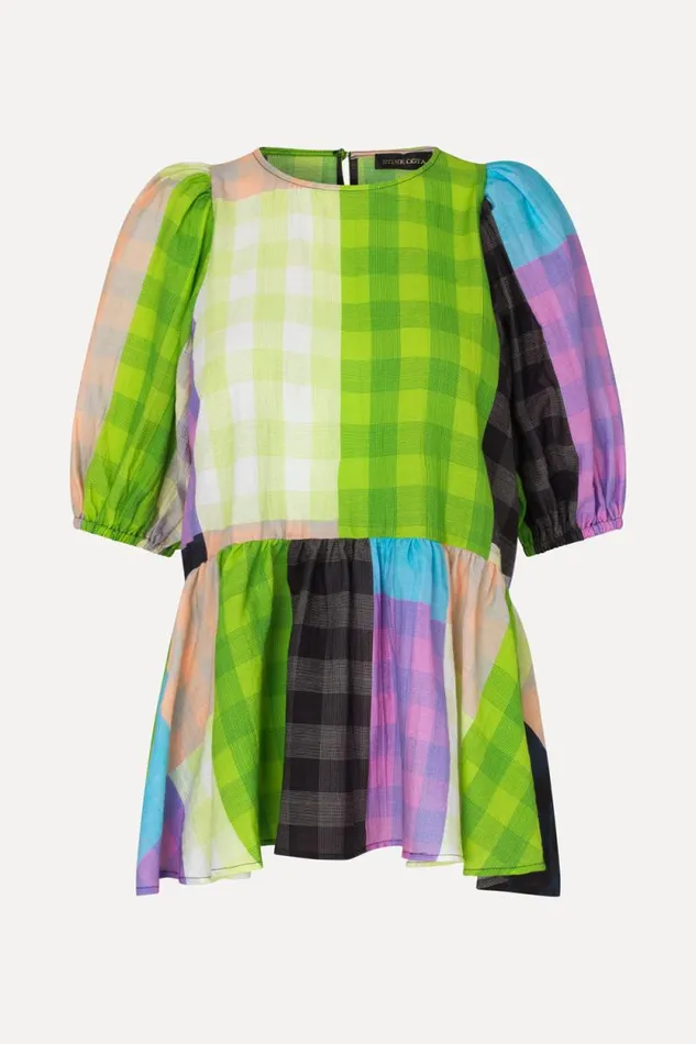 Stine Goya Tops and Shirts Liw Top 8211 Check 8211 Women