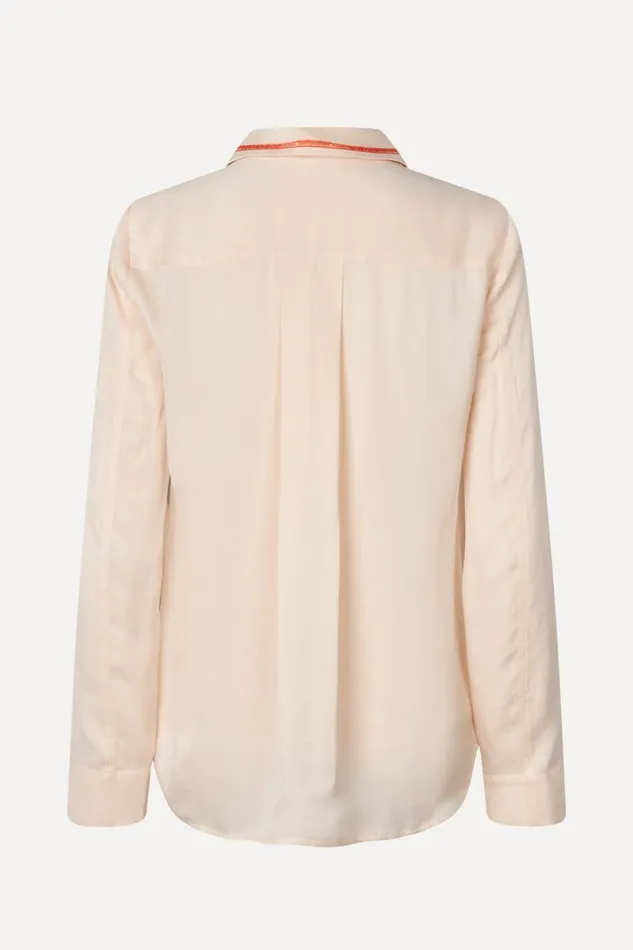 Stine Goya Tops and Shirts SGFelix Shirt 8211 Tangerine Paintbrush 8211 Women