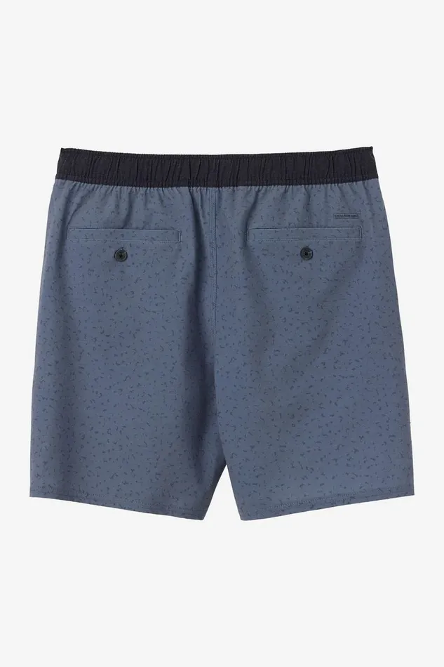 STOCKTON PRINT ELASTIC WAIST 18034 HYBRID SHORTS Grey Men O039NEILL Clothing
