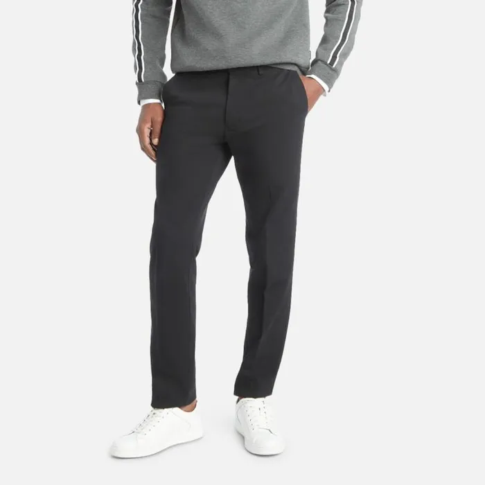 Stretch Chino Slim Fit Flex Waistband Flat Front Casual Pant Black Men Kenneth Cole Bottoms Stretch Chino Slim Fit Flex Waistband Flat Front Casual Pant Black Men Kenneth Cole Bottoms