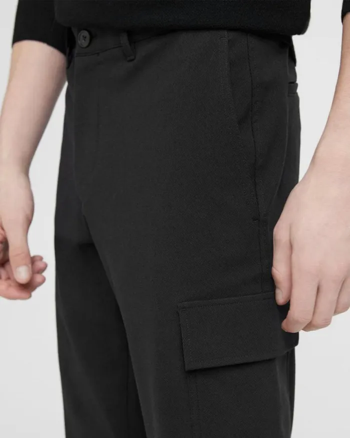 Suits Men Theory Zaine Cargo Pant In Neoteric Twill Black Suits Men Theory Zaine Cargo Pant In Neoteric Twill Black