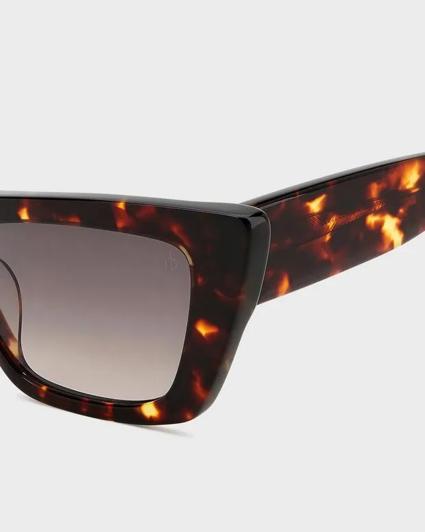 Sunglasses Women Rag and Bone Delphine Havana
