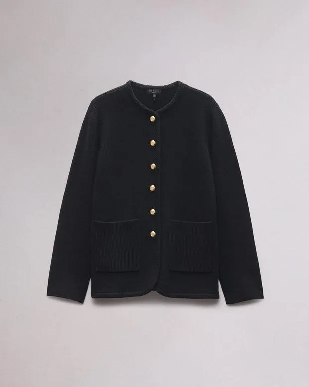 Sweaters and Sweatshirts Women Rag and Bone Nancy Wool Cardigan Black