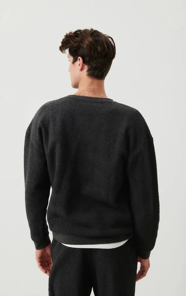 Sweatshirt Bobypark Melange Charcoal Men American Vintage Sweatshirts Sweatshirt Bobypark Melange Charcoal Men American Vintage Sweatshirts